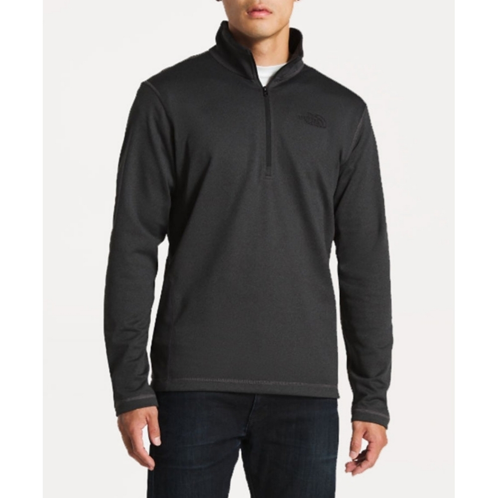 The North Face Men's Tech Glacier 1/4 Zip Gray Jacket Pullover Men's Size XL